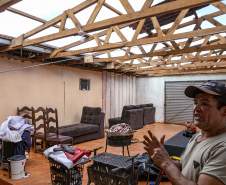 Histórias comoventes: moradores de Rio Bonito do Iguaçu começam a reconstruir a vida