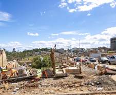 Histórias comoventes: moradores de Rio Bonito do Iguaçu começam a reconstruir a vida