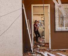 Histórias comoventes: moradores de Rio Bonito do Iguaçu começam a reconstruir a vida