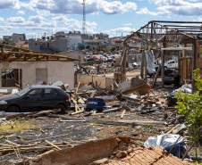 Histórias comoventes: moradores de Rio Bonito do Iguaçu começam a reconstruir a vida