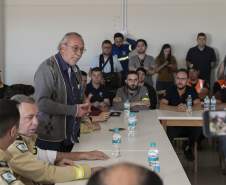 Governo do Estado alinha novas ações para a reconstrução de Rio Bonito do Iguaçu