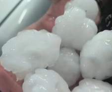 Granizo de 100g e ventos de 95 km/h: Defesa Civil prepara ajuda a municípios afetados