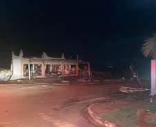 432 pessoas são atendidas após tornado em Rio Bonito do Iguaçu; governador decola para região