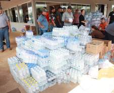 Com mais de mil desalojados e desabrigados, governo e municípios preparam abrigos