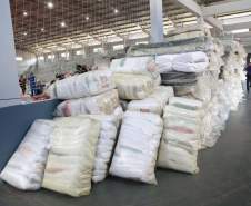 Defesa Civil já entregou 4 toneladas de alimentos em Rio Bonito do Iguaçu; cidade precisa de materiais de construção