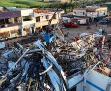 Estado vai liberar R$ 50 milhões de Fundo de Calamidade para reconstrução de Rio Bonito do Iguaçu