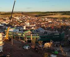 Estado vai liberar R$ 50 milhões de Fundo de Calamidade para reconstrução de Rio Bonito do Iguaçu