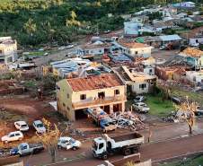 Estado vai liberar R$ 50 milhões de Fundo de Calamidade para reconstrução de Rio Bonito do Iguaçu