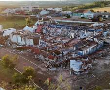 Estado vai liberar R$ 50 milhões de Fundo de Calamidade para reconstrução de Rio Bonito do Iguaçu