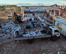 Estado vai liberar R$ 50 milhões de Fundo de Calamidade para reconstrução de Rio Bonito do Iguaçu