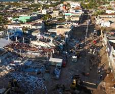 Estado vai liberar R$ 50 milhões de Fundo de Calamidade para reconstrução de Rio Bonito do Iguaçu