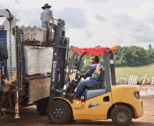 Estado reforça pedido por materiais de construção para avançar nos trabalhos em Rio Bonito do Iguaçu