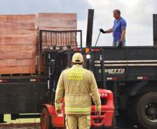 Estado reforça pedido por materiais de construção para avançar nos trabalhos em Rio Bonito do Iguaçu