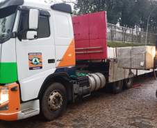 Defesa Civil envia 5.800 telhas para as cidades de Santa Maria do Oeste e Reserva