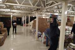 Entrega de cestas à CUFA