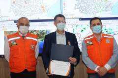 entrega de medalha