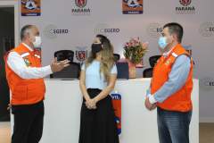 entrega de medalha
