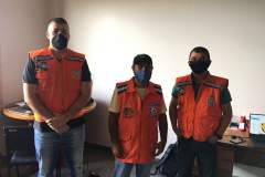 Técnicos da Defesa Civil