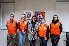 Programa Brigadas Escolares recebe pesquisadora do Corpo de Bombeiros da Bahia