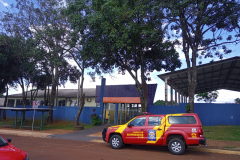 Brigadistas escolares controlam princípio de incêndio em Toledo e Bandeirantes