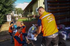 Campanha do Estado chega a 13,2 mil toneladas de doações enviadas ao Rio Grande do Sul