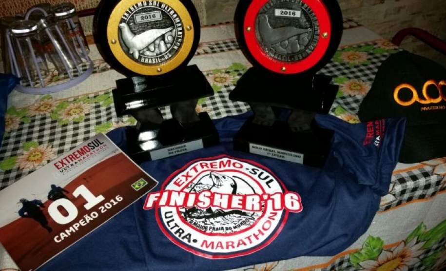 Integrante da Defesa Civil Estadual vence Ultramaratona de 226 km e quebra recorde da prova Durante os dias 1, 2 e 3 de dezembro aconteceu a EXTREMOSUL ULTRAMARATHON, prova de corrida com nada menos que 226 quilômetros de distância.