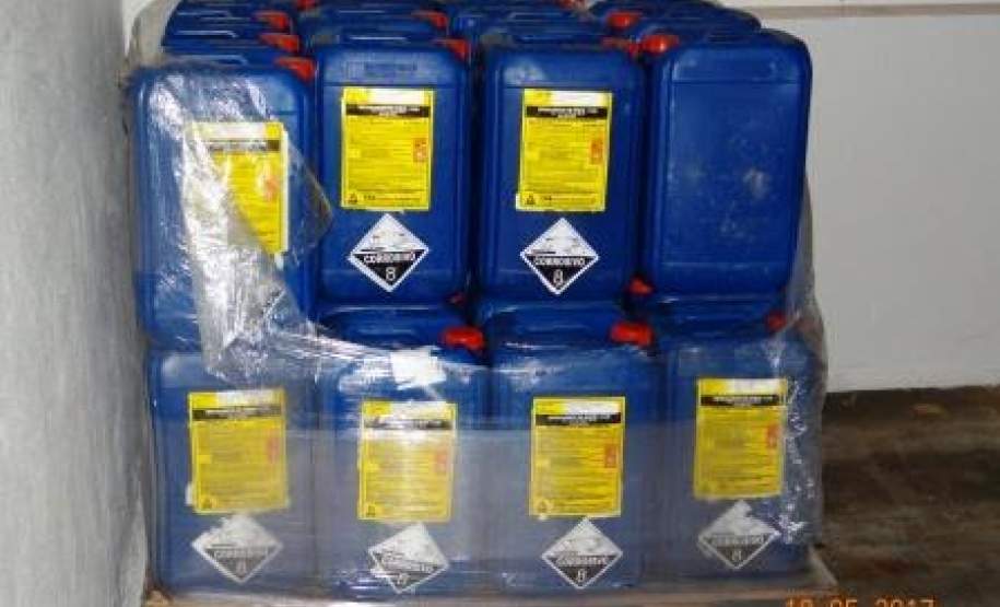 FISCALIZAÇÃO EM ESTOCAGEM E MANUSEIO DE PRODUTOS PERIGOSOS EM TOLEDO