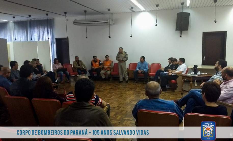 Articulação da Defesa Civil em Foz do Iguaçu. Articulação da Defesa Civil em Foz do Iguaçu.