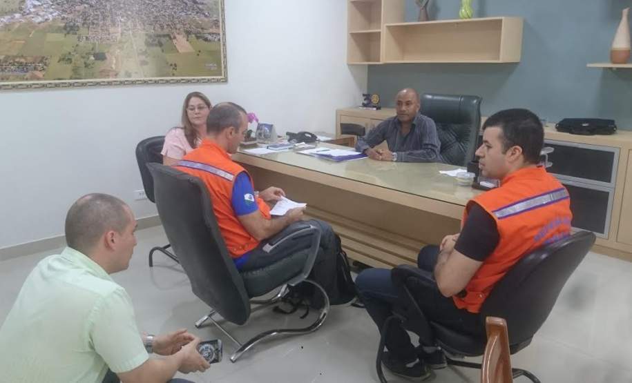 Cidade de Loanda recebe visita técnica de integrantes da Coordenadoria Estadual de Proteção e Defesa Civil. Cidade de Loanda recebe visita técnica de integrantes da Coordenadoria Estadual de Proteção e Defesa Civil.