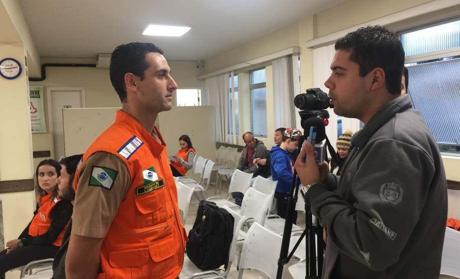 Coordenadoria Estadual de Proteção e Defesa Civil faz campanha Sangue Voluntário de doação de sangue no estado