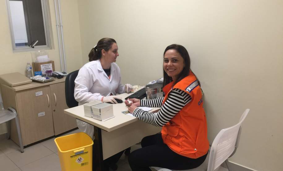 Coordenadoria Estadual de Proteção e Defesa Civil faz campanha Sangue Voluntário de doação de sangue no estado