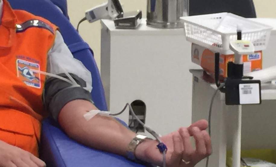 Coordenadoria Estadual de Proteção e Defesa Civil faz campanha Sangue Voluntário de doação de sangue no estado