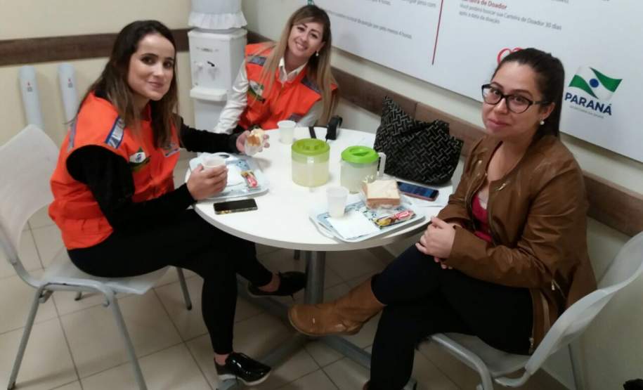 Coordenadoria Estadual de Proteção e Defesa Civil faz campanha Sangue Voluntário de doação de sangue no estado