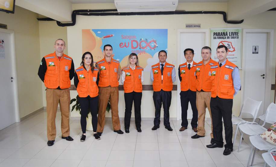 Coordenadoria Estadual de Proteção e Defesa Civil faz campanha Sangue Voluntário de doação de sangue no estado