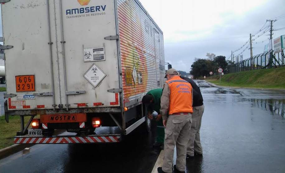 2ª CORPDEC Realiza Fiscalização ao Transporte Rodoviário de Produtos Perigosos 2ª CORPDEC Realiza Fiscalização ao Transporte Rodoviário de Produtos Perigosos