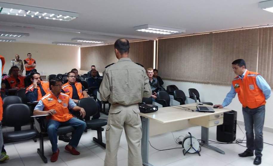 Coordenadoria Estadual de Proteção e Defesa Civil realiza curso de capacitação para a 3ª Coordenadoria Regional de Proteção e Defesa Civil. Coordenadoria Estadual de Proteção e Defesa Civil realiza curso de capacitação para a 3ª Coordenadoria Regional de Proteção e Defesa Civil.