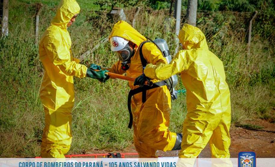 Atuação rápida do Corpo de Bombeiros em caso de vazamento de Produto Perigoso Atuação rápida do Corpo de Bombeiros em caso de vazamento de Produto Perigoso