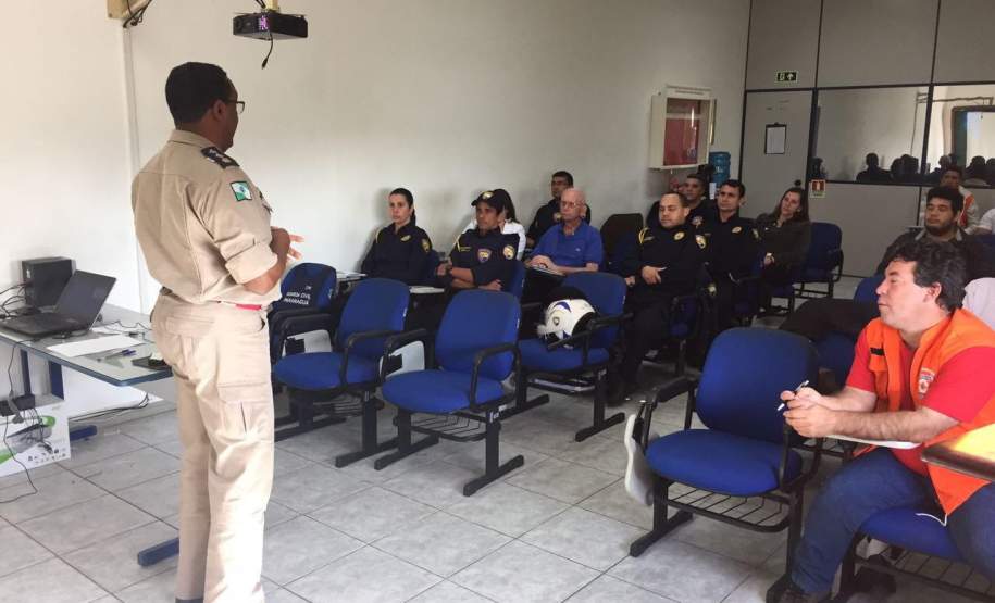 8ª Coordenadoria Regional de Proteção e Defesa Civil realiza instruções para Coordenadorias Municipais de Proteção e Defesa Civil.