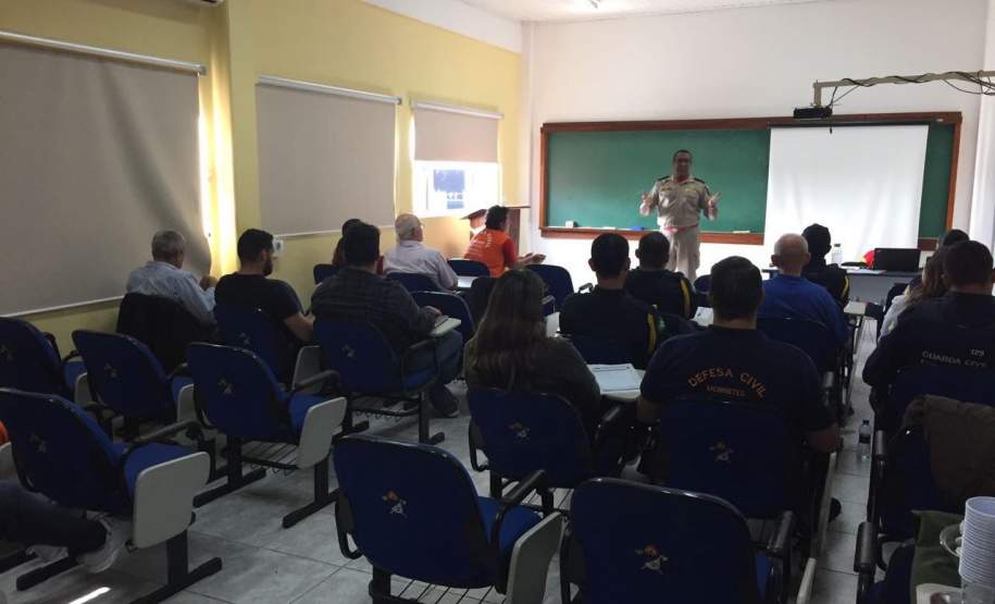 8ª Coordenadoria Regional de Proteção e Defesa Civil realiza instruções para Coordenadorias Municipais de Proteção e Defesa Civil.