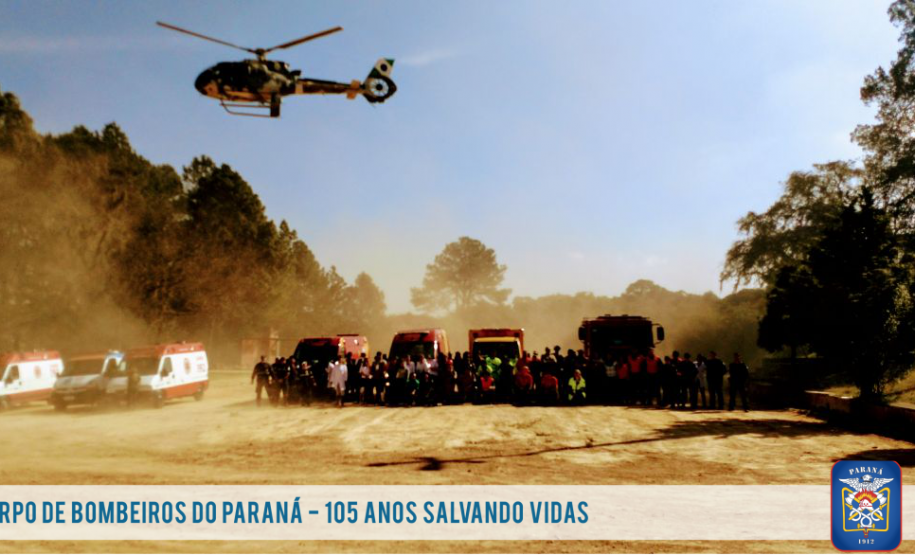 Corpo de Bombeiros de Fazenda Rio Grande realiza simulado de atendimento a grandes emergências. Corpo de Bombeiros de Fazenda Rio Grande realiza simulado de atendimento a grandes emergências.