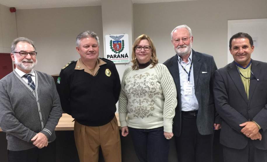CEPDEC - PR recebe visita de integrantes da Secretaria de Planejamento. CEPDEC - PR recebe visita de integrantes da Secretaria de Planejamento.