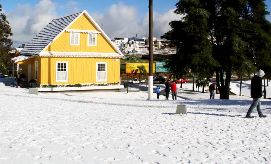Neve voltou, mas ocorrências poderiam ser mais frequentes