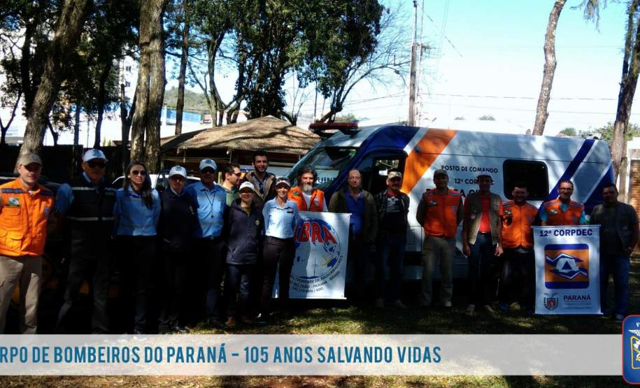 12ª CORPDEC realiza simulado com integrantes da REER 12ª CORPDEC realiza simulado com integrantes da REER