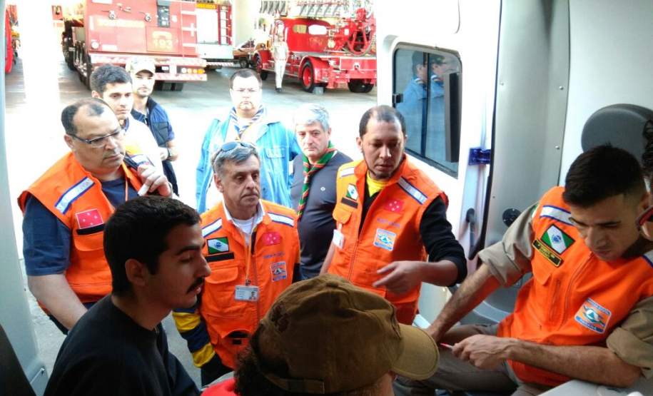 3ª CORPDEC realiza Exercício Simulado com voluntários da REER. 3ª CORPDEC realiza Exercício Simulado com voluntários da REER.