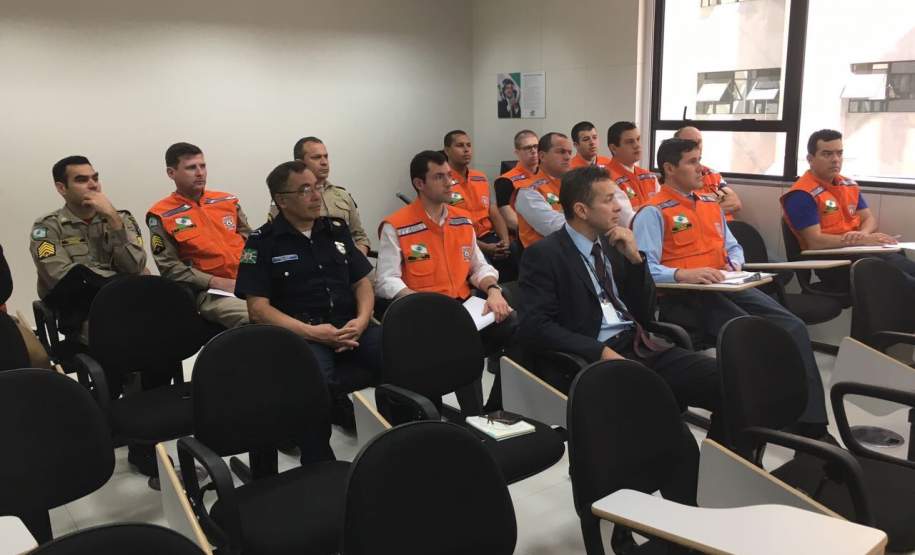 Coordenadoria Estadual de Proteção e Defesa Civil recebe treinamento de drone