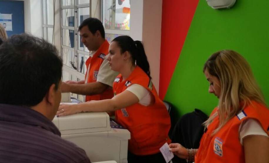 Coordenadoria Estadual de Proteção e Defesa Civil está apoiando o mutirão da cidadania em Curitiba.
