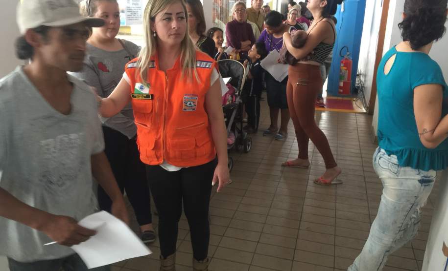 Coordenadoria Estadual de Proteção e Defesa Civil está apoiando o mutirão da cidadania em Curitiba.