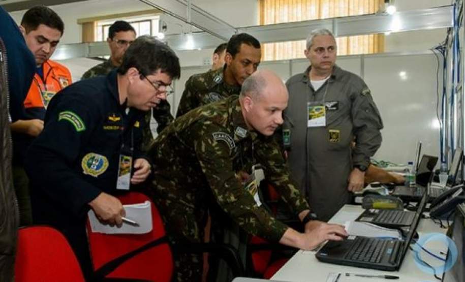 Exercício Conjunto de Apoio à Defesa Civil Exercício Conjunto de Apoio à Defesa Civil