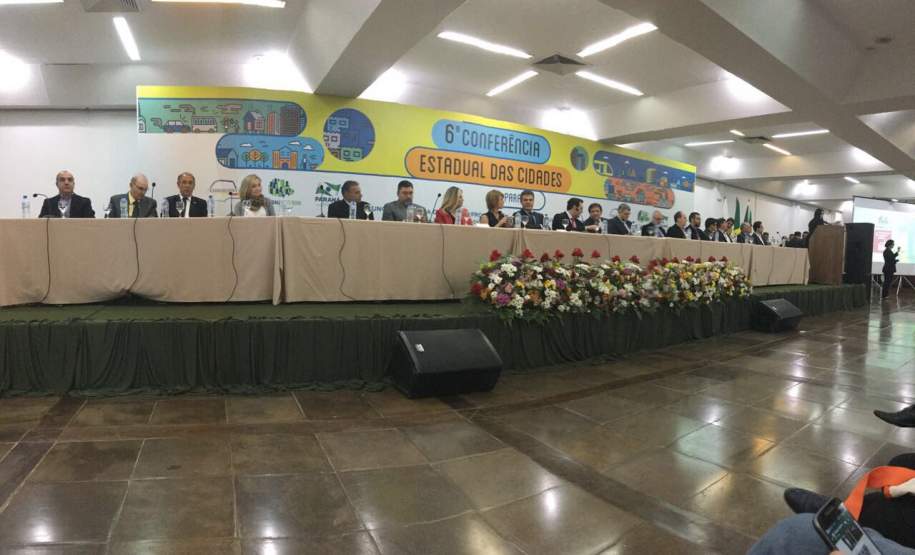 A Coordenadoria Estadual de Proteção e Defesa Civil, está participando da 6ª Conferência Estadual das Cidades.