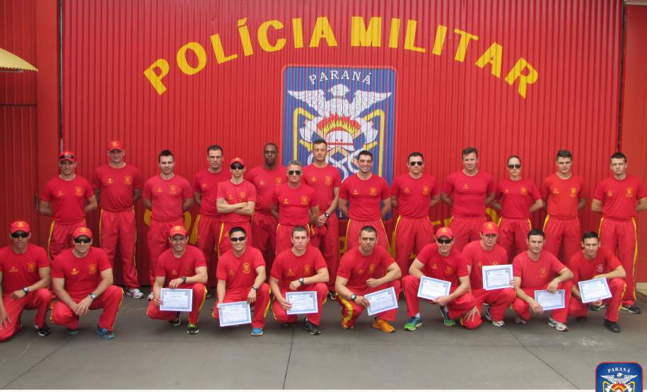 Formação da equipe de salvamento em águas rápidas do 2ºSGBI